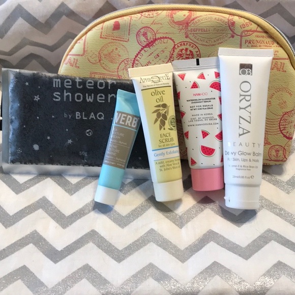 Other - Skin care package with makeup bag. Make an offer!